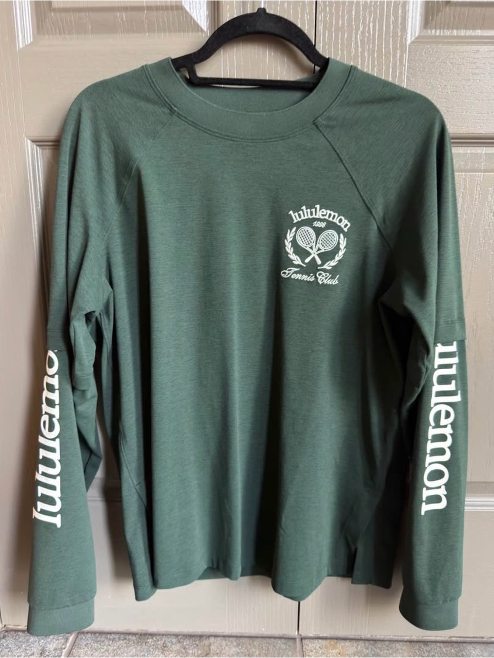 lululemon athletica Forest Green Long Sleeve Tennis Club Tee